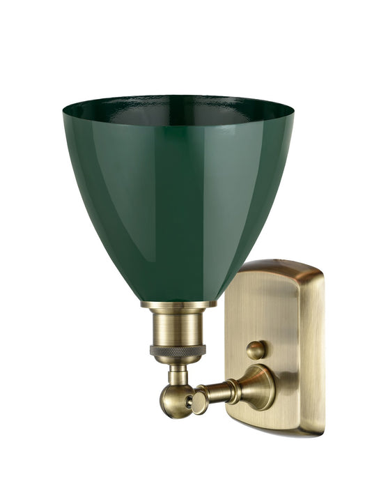 Innovations 516-1W-AB-MBD-75-GR One Light Wall Sconce, Antique Brass