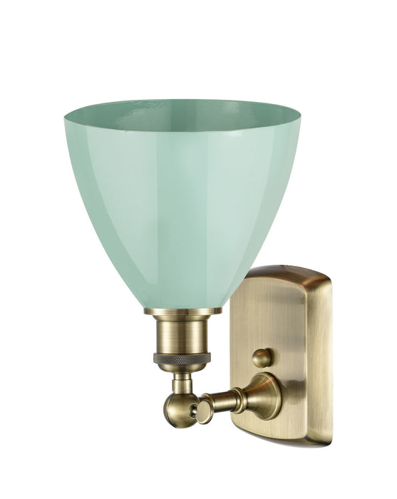Innovations 516-1W-AB-MBD-75-SF One Light Wall Sconce, Antique Brass