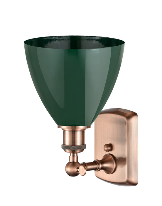 Innovations 516-1W-AC-MBD-75-GR One Light Wall Sconce, Antique Copper