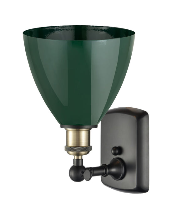 Innovations 516-1W-BAB-MBD-75-GR One Light Wall Sconce, Black Antique Brass