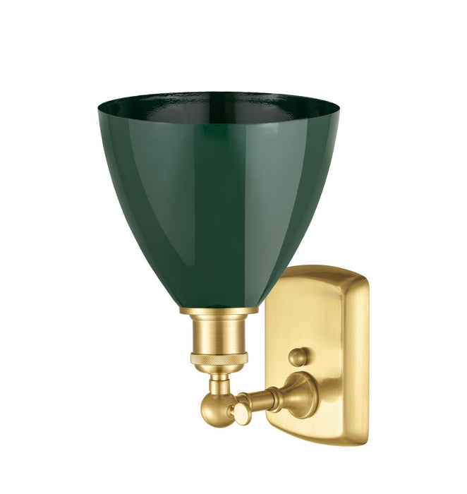 Innovations 516-1W-SG-MBD-75-GR One Light Wall Sconce, Satin Gold