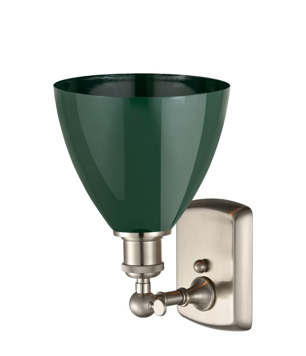 Innovations 516-1W-SN-MBD-75-GR One Light Wall Sconce, Brushed Satin Nickel