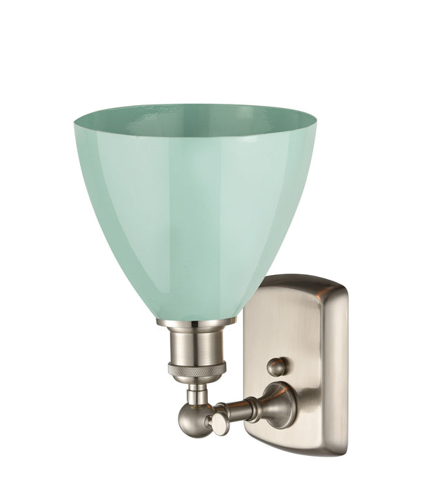 Innovations 516-1W-SN-MBD-75-SF One Light Wall Sconce, Brushed Satin Nickel