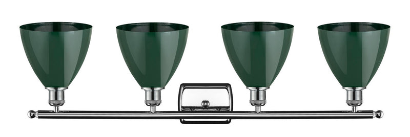 Innovations 516-4W-PC-MBD-75-GR Four Light Bath Vanity, Polished Chrome