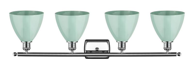 Innovations 516-4W-PC-MBD-75-SF Four Light Bath Vanity, Polished Chrome
