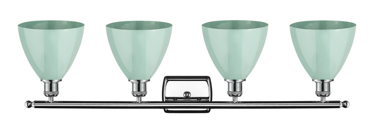 Innovations 516-4W-PC-MBD-75-SF Four Light Bath Vanity, Polished Chrome