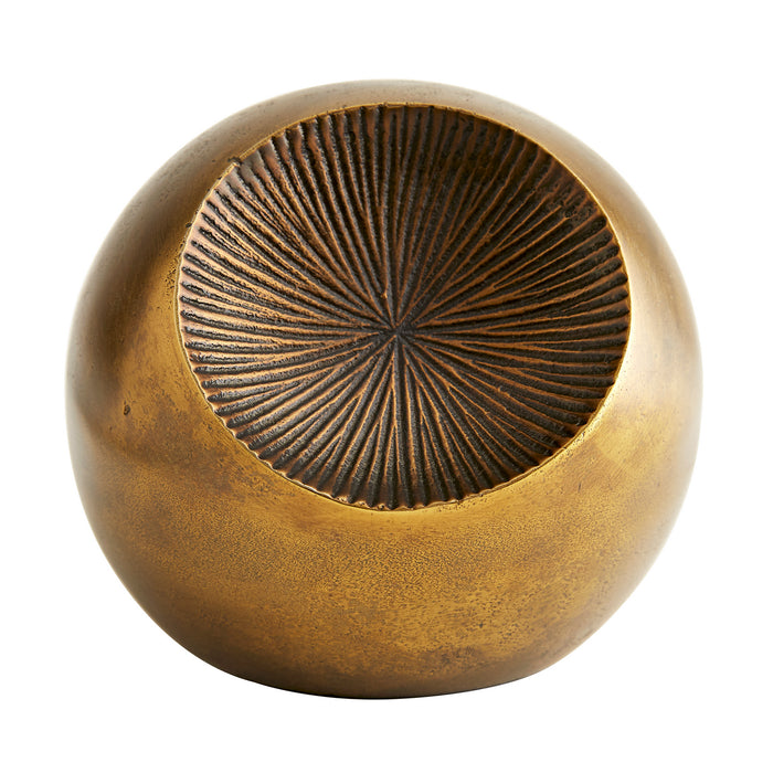 Arteriors 4852 Sculptures, Set of 2, Antique Brass