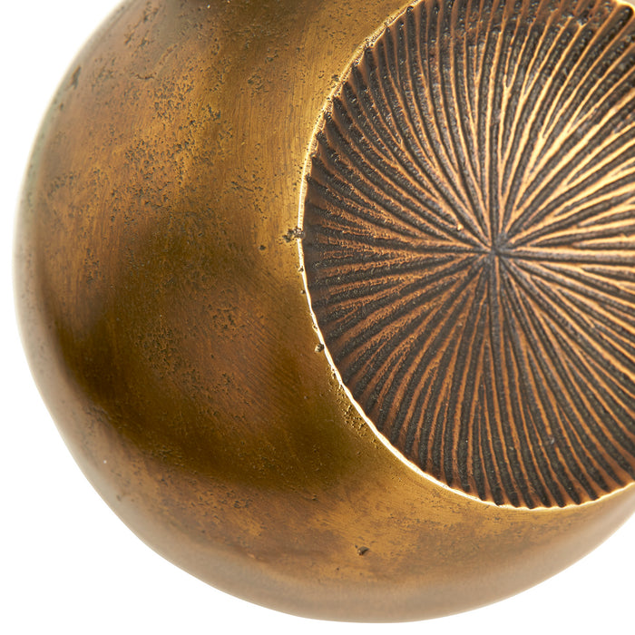 Arteriors 4852 Sculptures, Set of 2, Antique Brass