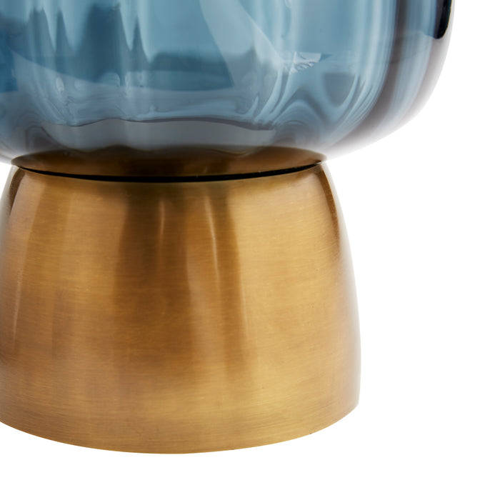 Arteriors 4866 Hurricane, Navy Optic