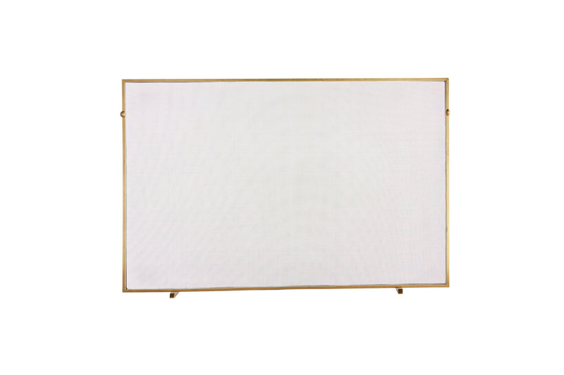 Arteriors 4870 Fire Screen, Antique Brass