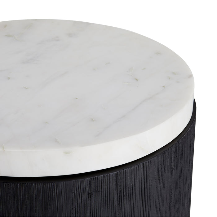 Arteriors 4873 Side Table, White