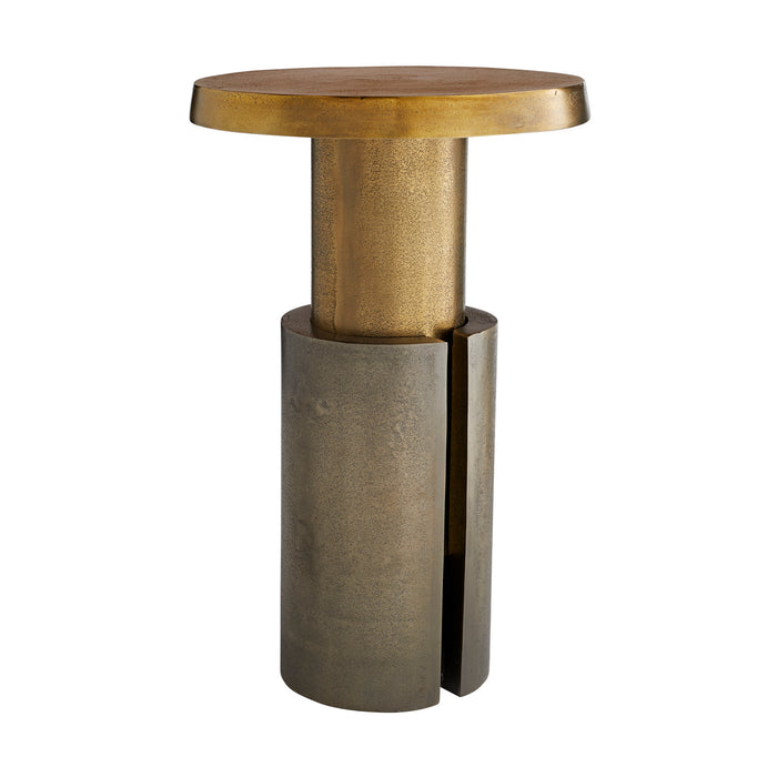 Arteriors 4875 Accent Table, Antique Brass