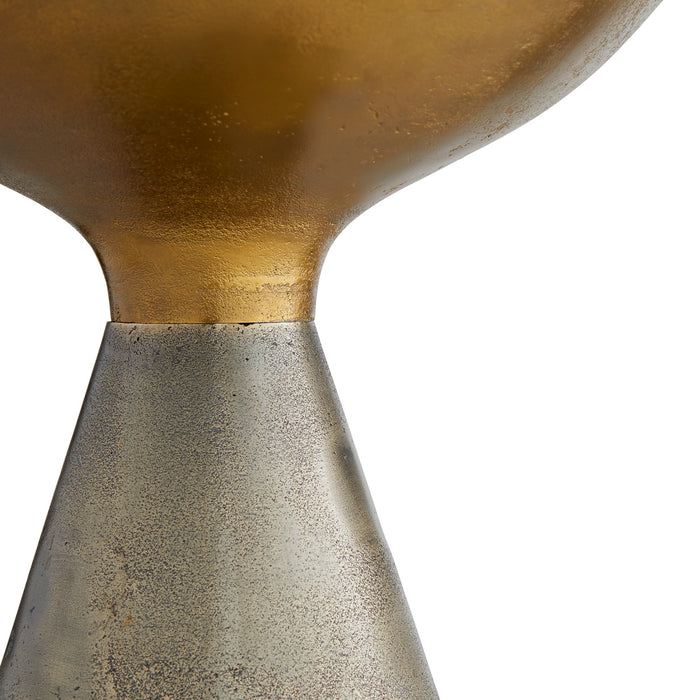 Arteriors 4876 Accent Table, Antique Brass