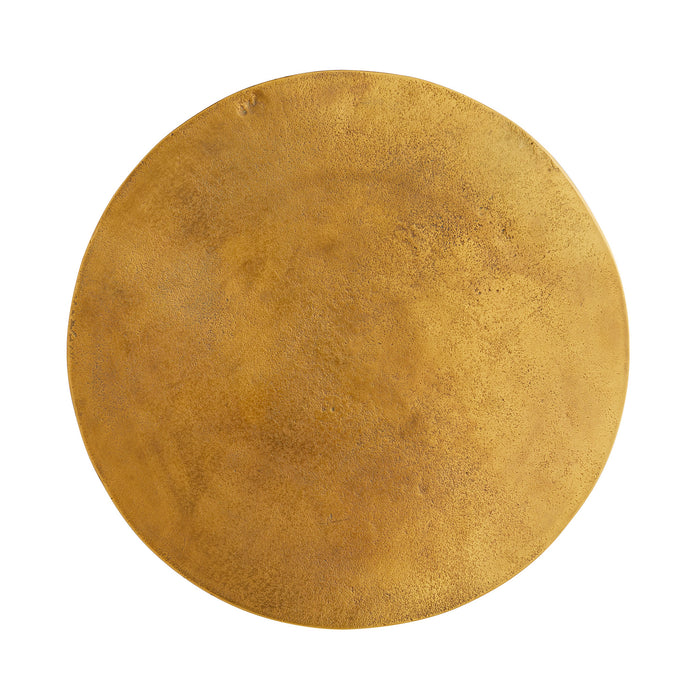 Arteriors 4876 Accent Table, Antique Brass