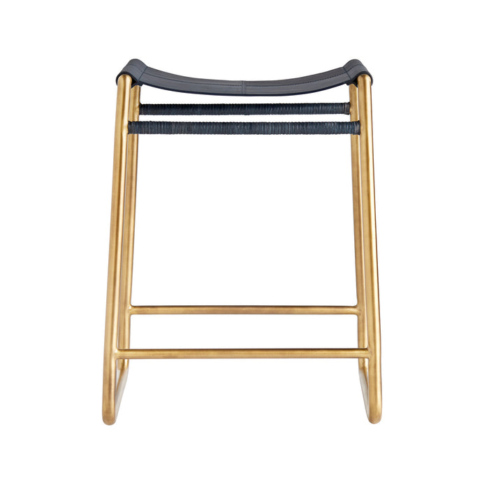 Arteriors 4878 Counter Stool, Indigo