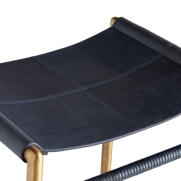 Arteriors 4878 Counter Stool, Indigo