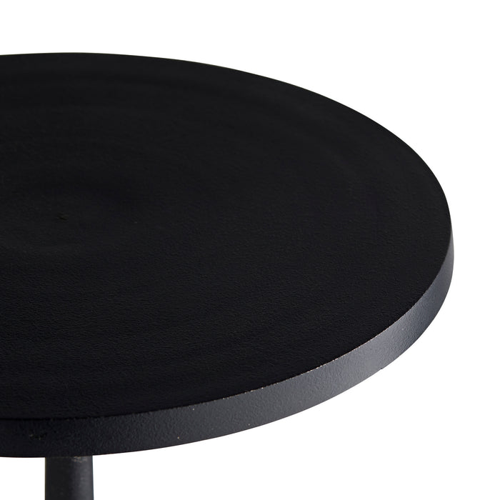 Arteriors 4889 Accent Table, Charcoal