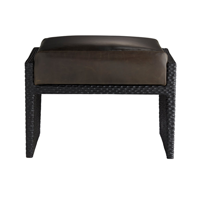 Arteriors 4892 Ottoman, Graphite