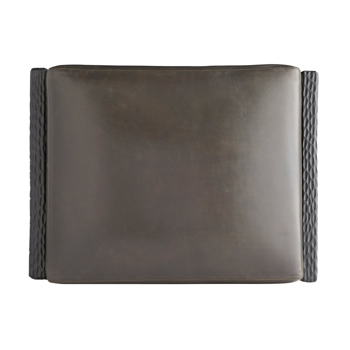 Arteriors 4892 Ottoman, Graphite