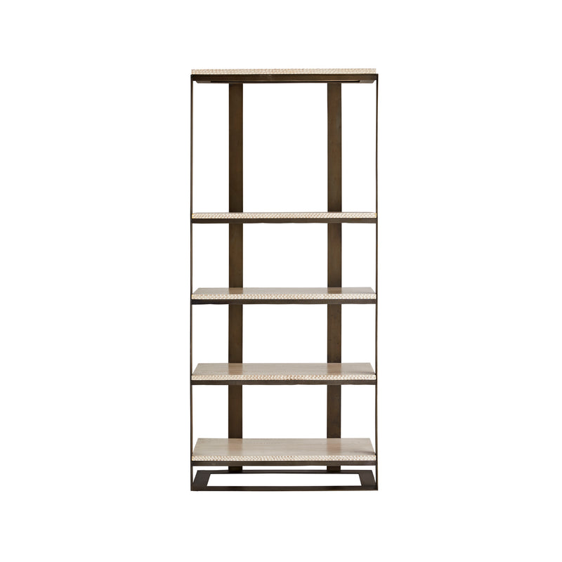 Arteriors 4898 Bookshelf, Blackened Iron