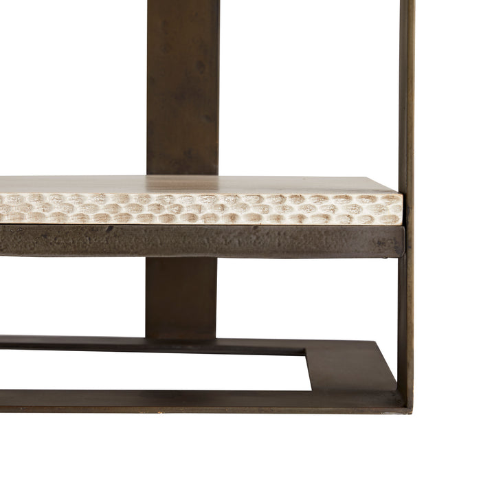 Arteriors 4898 Bookshelf, Blackened Iron