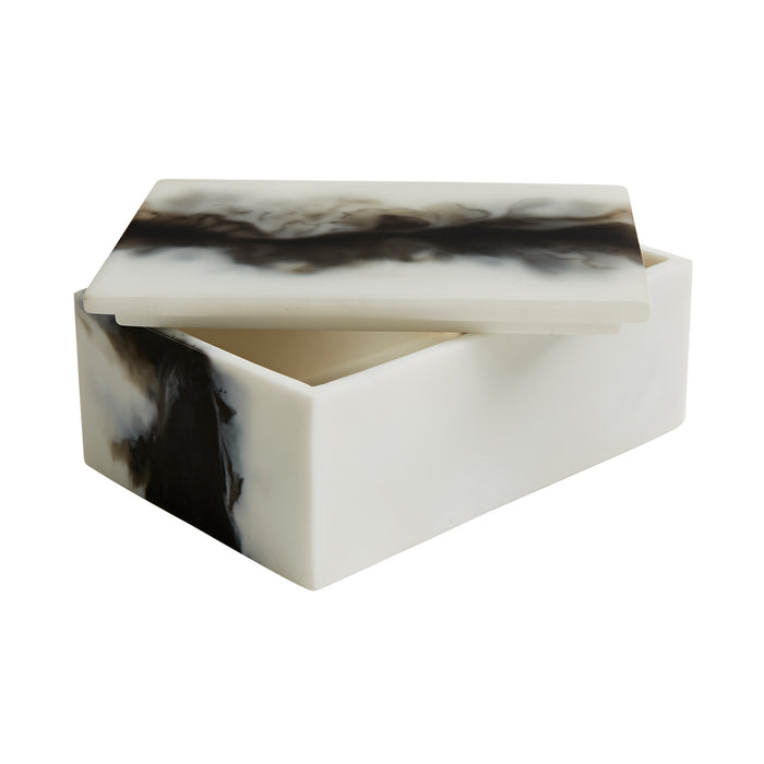 Arteriors 5623 Boxes, Set of 2, Black & White