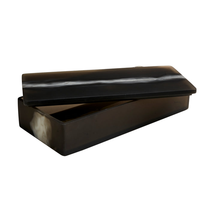 Arteriors 5623 Boxes, Set of 2, Black & White