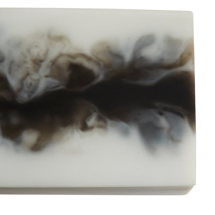 Arteriors 5623 Boxes, Set of 2, Black & White