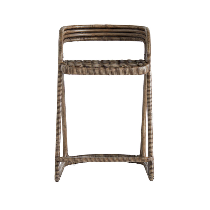 Arteriors 5632 Counter Stool, Moth Gray