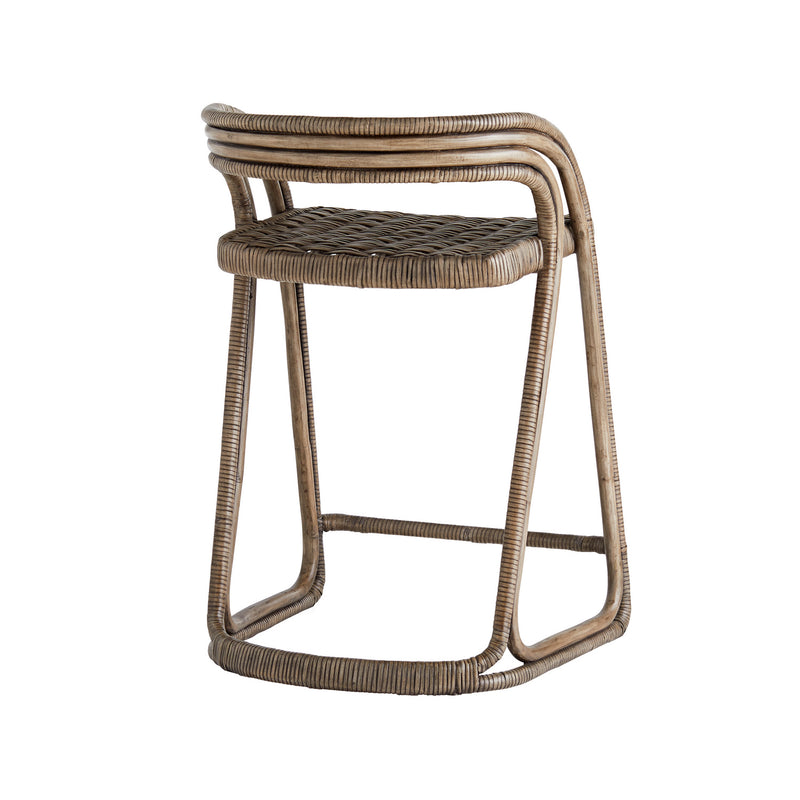 Arteriors 5632 Counter Stool, Moth Gray