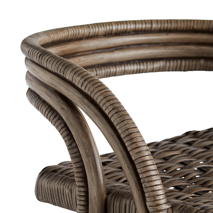 Arteriors 5633 Bar Stool, Moth Gray