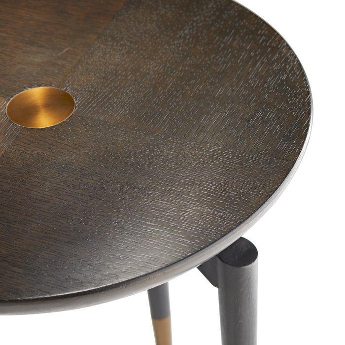 Arteriors 5652 Side Table, Umber