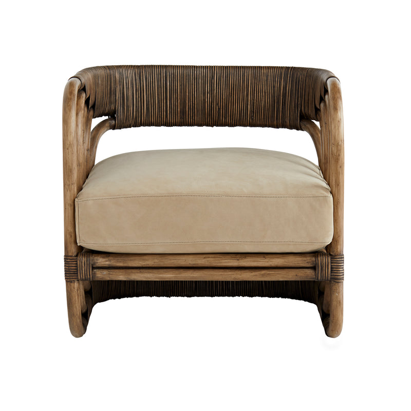 Arteriors 5663 Chair, Palm Gray