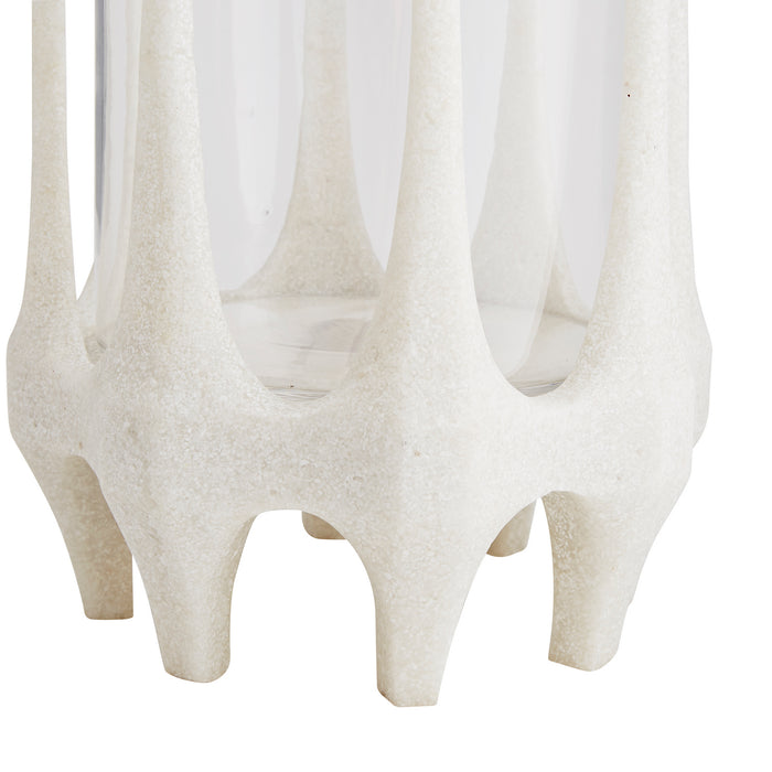 Arteriors 9240 Hurricane, White