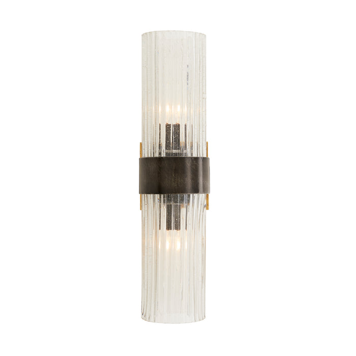 Arteriors 44753 Two Light Wall Sconce, Natural Iron