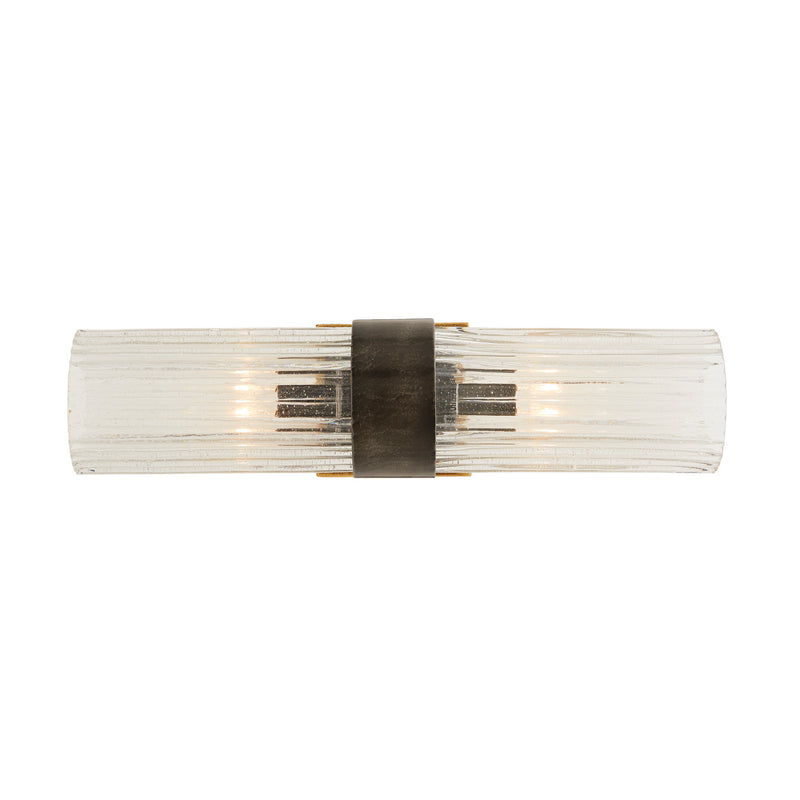 Arteriors 44753 Two Light Wall Sconce, Natural Iron