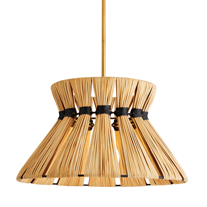 Arteriors 45627 One Light Pendant, Natural
