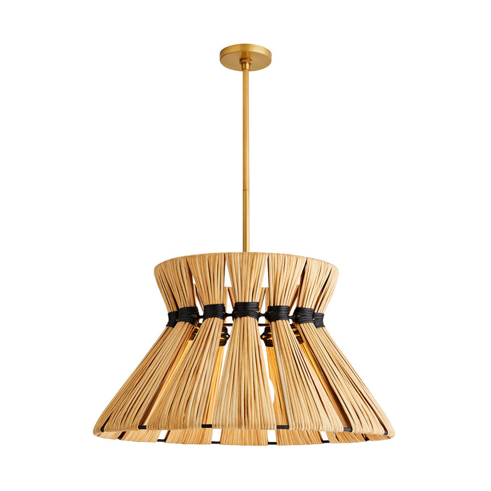 Arteriors 45627 One Light Pendant, Natural