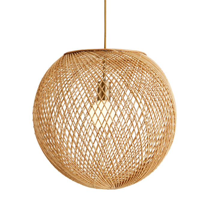 Arteriors 45629 One Light Pendant, Natural