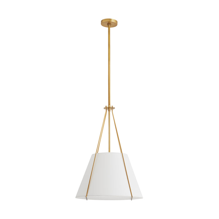 Arteriors 49693 One Light Pendant, Antique Brass