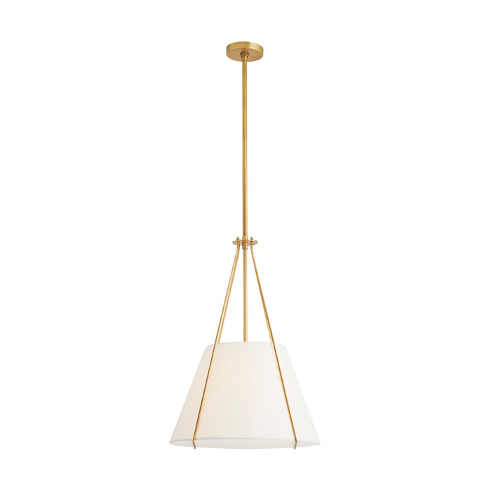 Arteriors 49693 One Light Pendant, Antique Brass