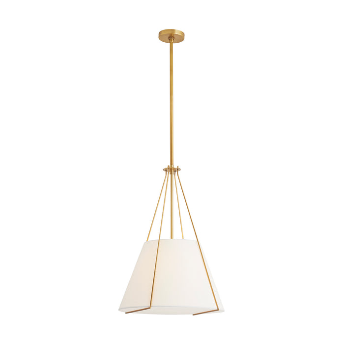 Arteriors 49693 One Light Pendant, Antique Brass