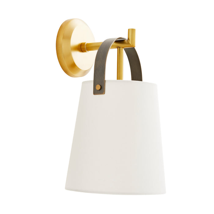 Arteriors 49717 One Light Wall Sconce, Antique Brass