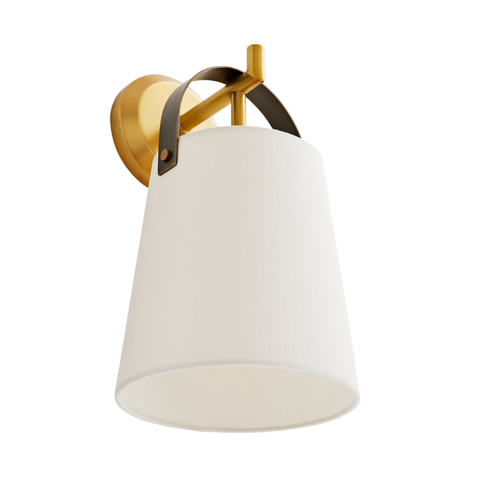 Arteriors 49717 One Light Wall Sconce, Antique Brass