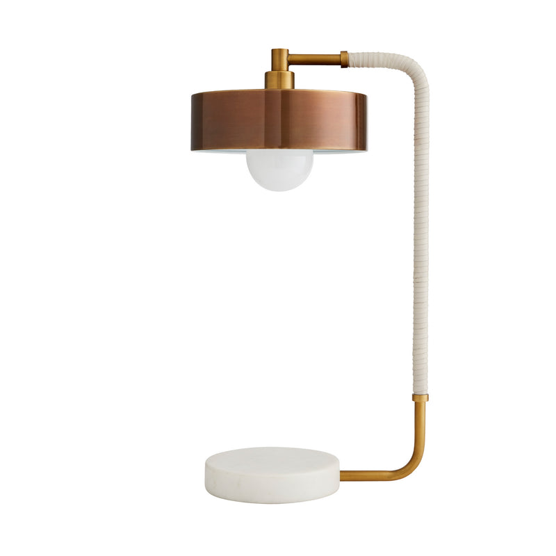Arteriors 49735 One Light Lamp, Heritage Brass