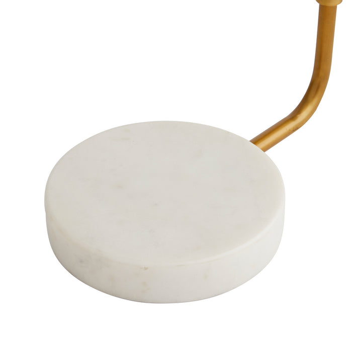 Arteriors 49735 One Light Lamp, Heritage Brass