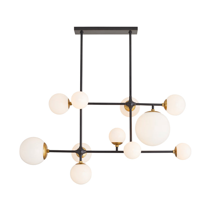 Arteriors 89473 11 Light Chandelier, Bronze