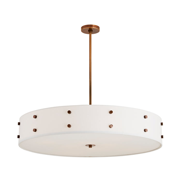 Arteriors 89484 Eight Light Chandelier, Heritage Brass