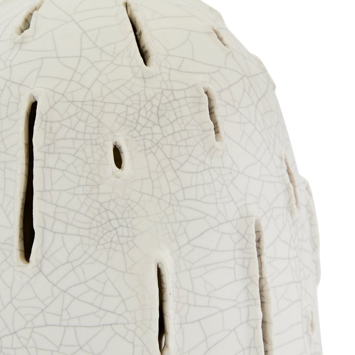Arteriors 17843-273 One Light Lamp, White Stained Crackle