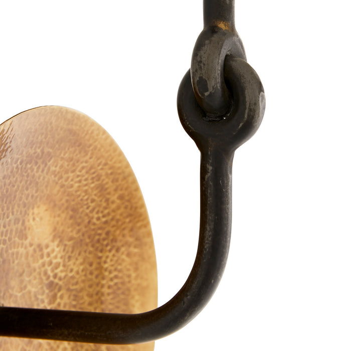 Arteriors 44749-554 One Light Wall Sconce, Antique Brass